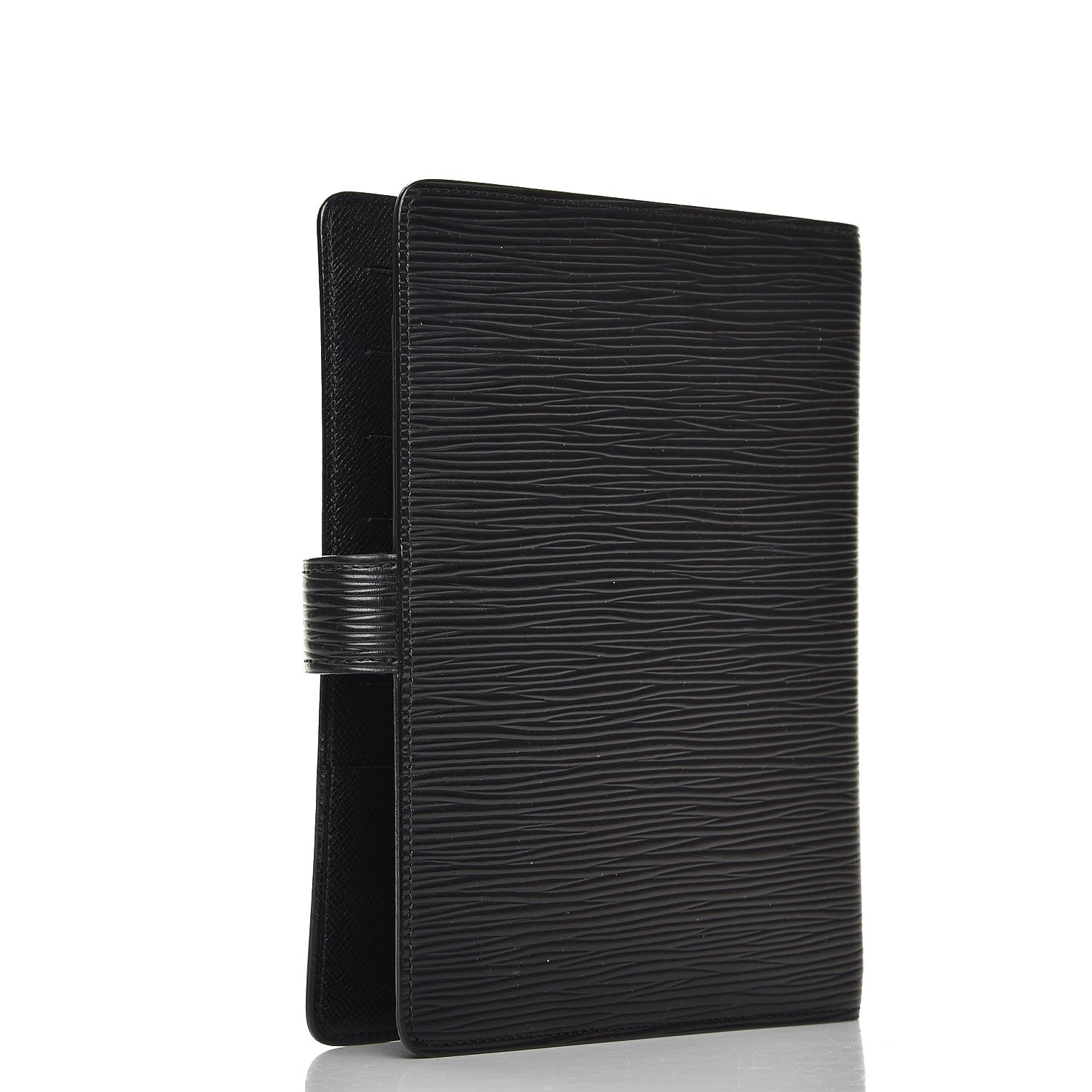 Louis Vuitton Epi Medium Ring Agenda Cover Black 3 of 6
