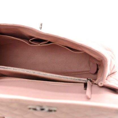 Chanel Caviar Quilted Medium Coco Handle Flap Light Pink 5 of 10