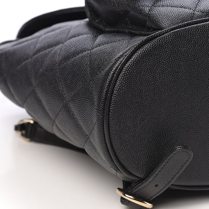Chanel Caviar Quilted Backpack Bag Black 9 of 11