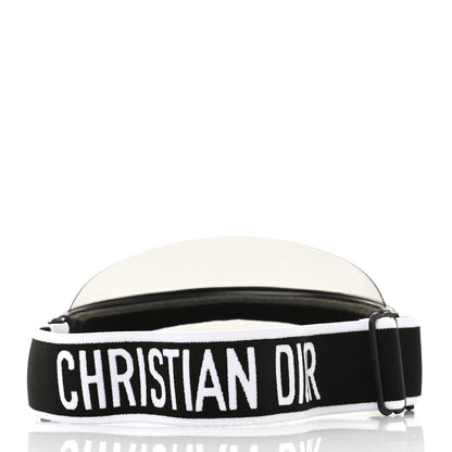 Christian Dior Mirrored DiorClub1 Sun Visor Black 6 of 9