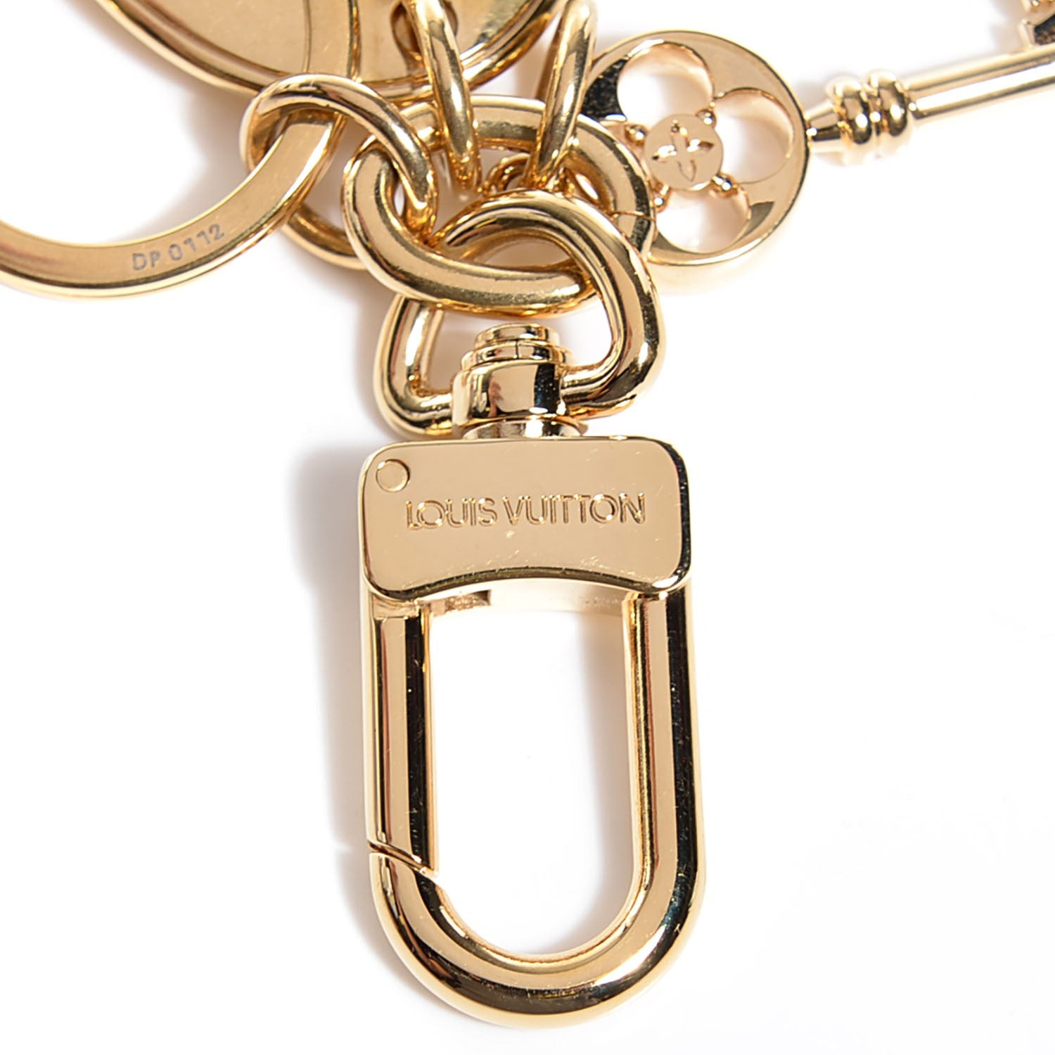 Louis Vuitton 101 Champs Elysees Maizeon Key Holder Gold 4 of 5