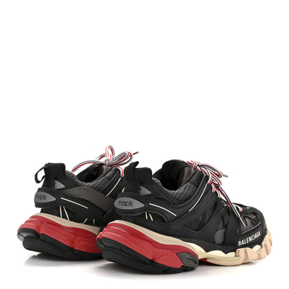 Balenciaga Mesh Nylon Fabric Womens Track Sneakers 35 Black Grey 5 of 8