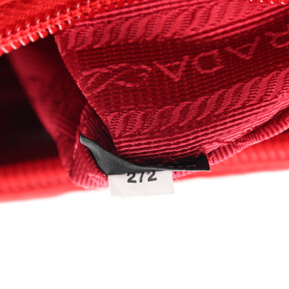 Prada Tessuto Nylon Mini Re-Edition 2000 Bag Rosso 8 of 10