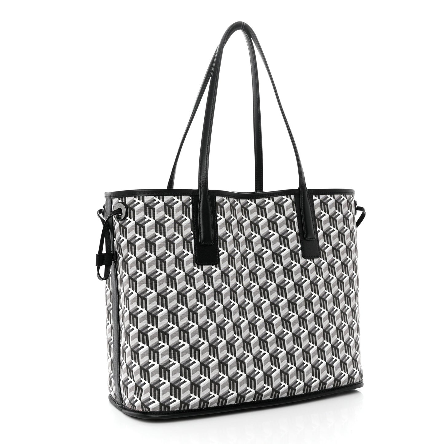 Visetos Medium Liz Reversible Shopper Tote Black