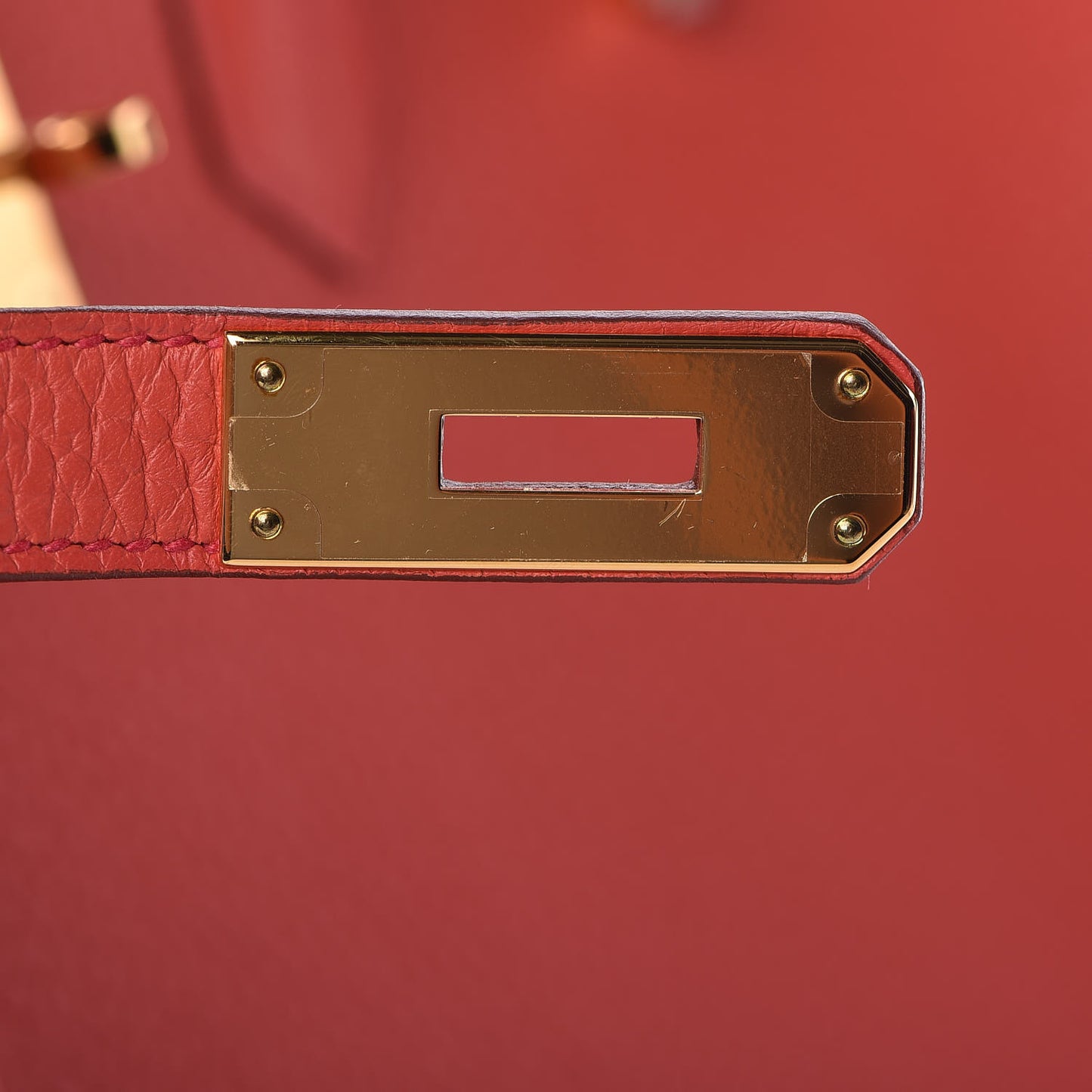 Taurillon Clemence Birkin 35 Rose Jaipur