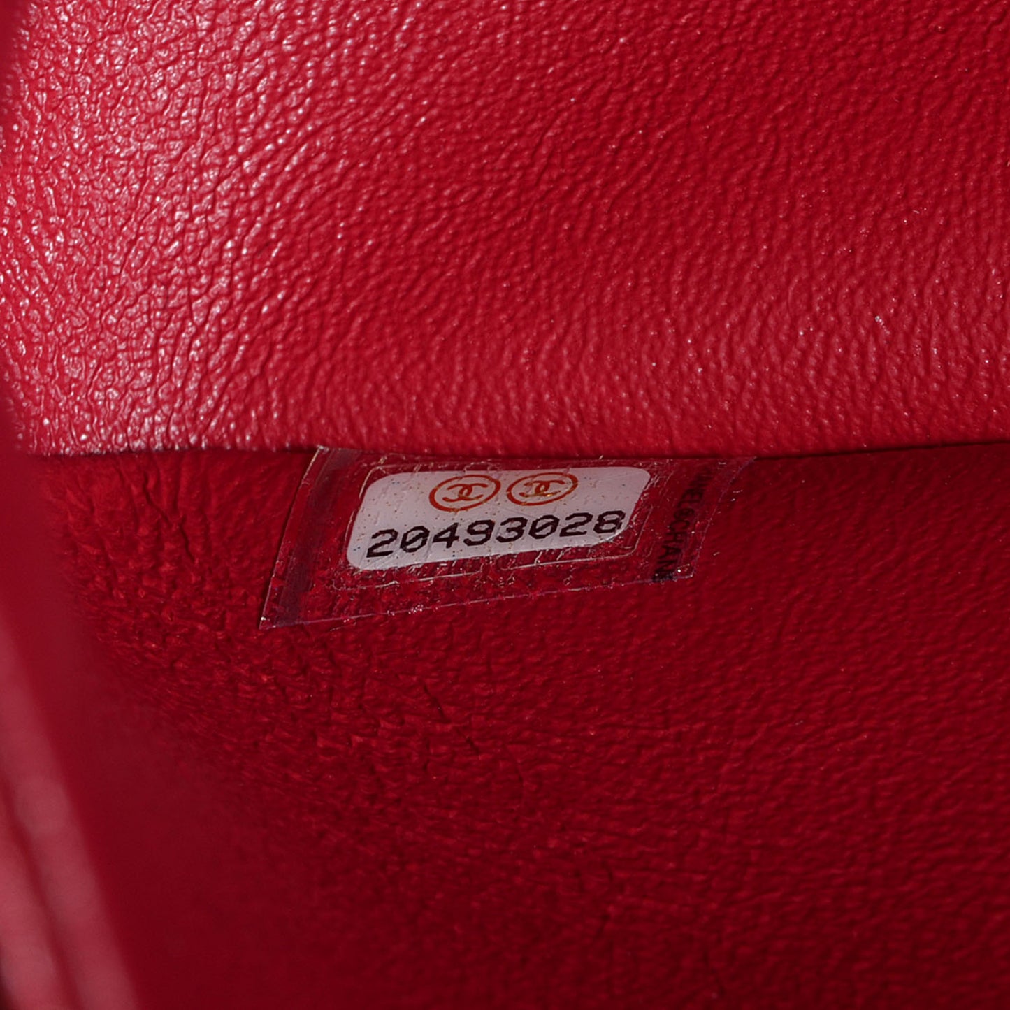 Pearly Caviar Jumbo Double Flap Dark Pink