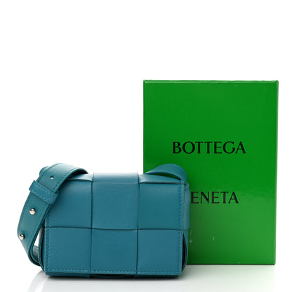 Bottega Veneta Lambskin Maxi Intrecciato Extra Mini Cassette Crossbody Bag Blaster 10 of 10