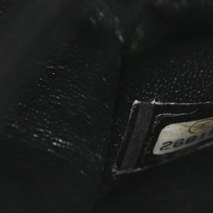 Chanel Caviar Elaphe Quilted Small Coco Handle Flap Black 6 of 9