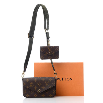 Louis Vuitton Monogram Felicie Strap & Go Kaki 10 of 10