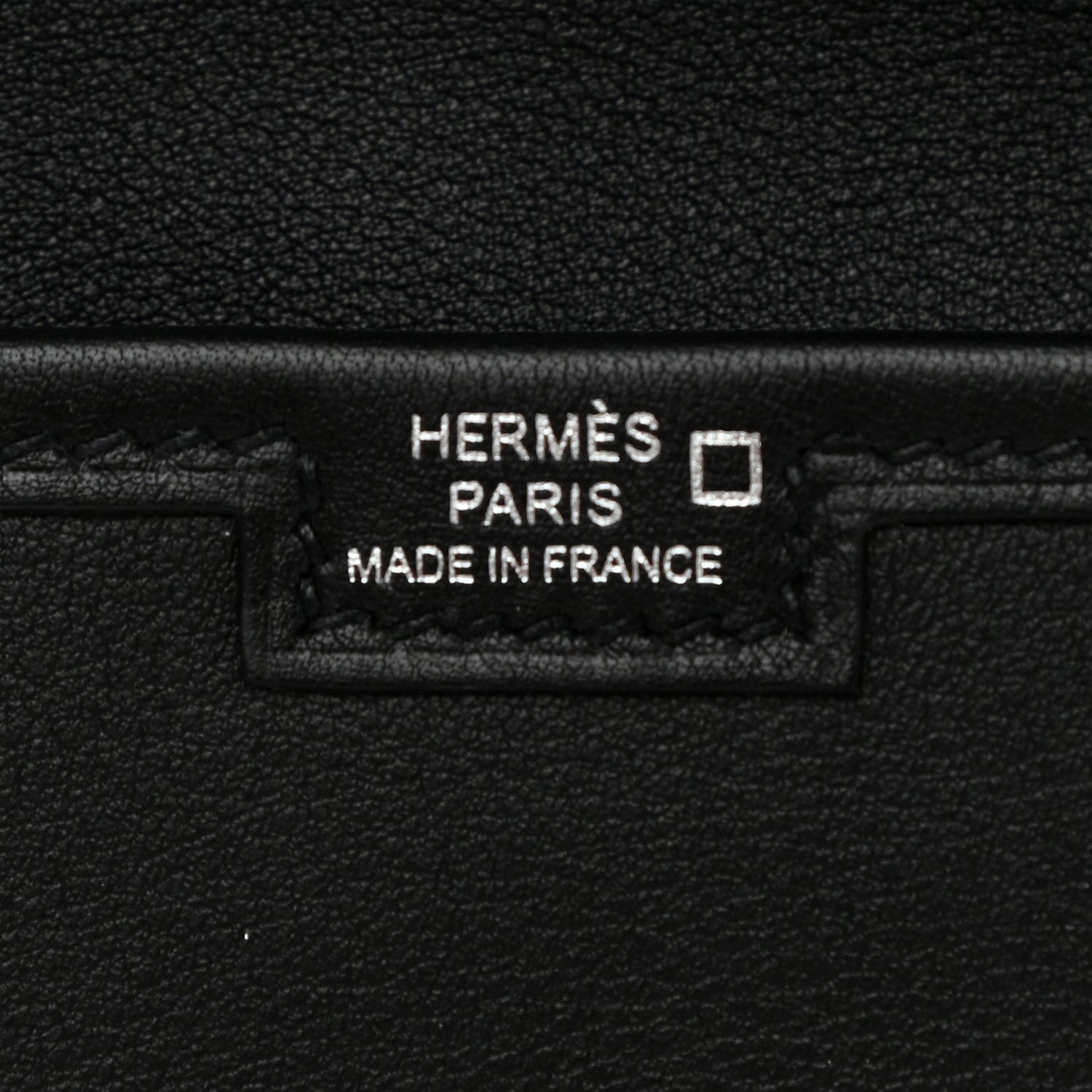 Hermes Swift Shiny Alligator Jige Duo Touch Clutch Black 7 of 8