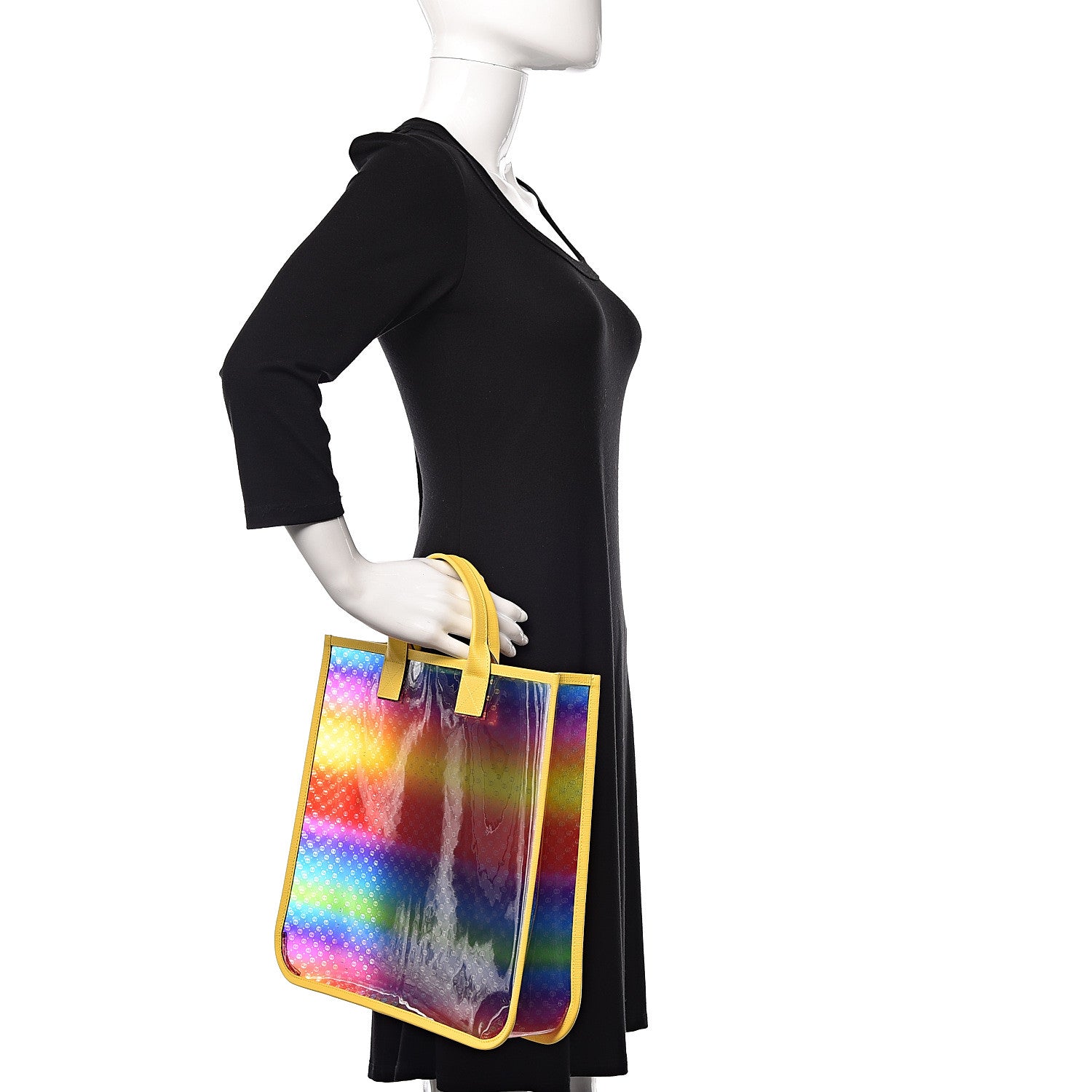Gucci Textured Vinyl Kids GG Tote Multicolor 2 of 9