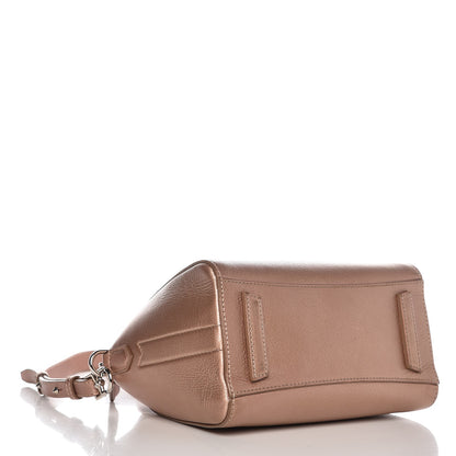 Givenchy Metallic Sugar Goatskin Mini Antigona Light Pink 5 of 9