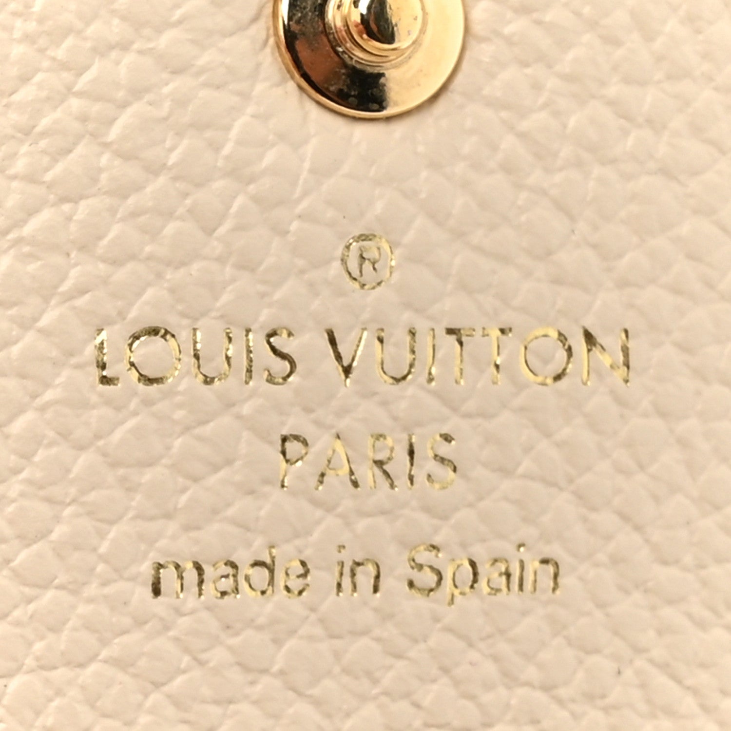 Louis Vuitton Empreinte Rosalie Coin Purse Cream 6 of 10