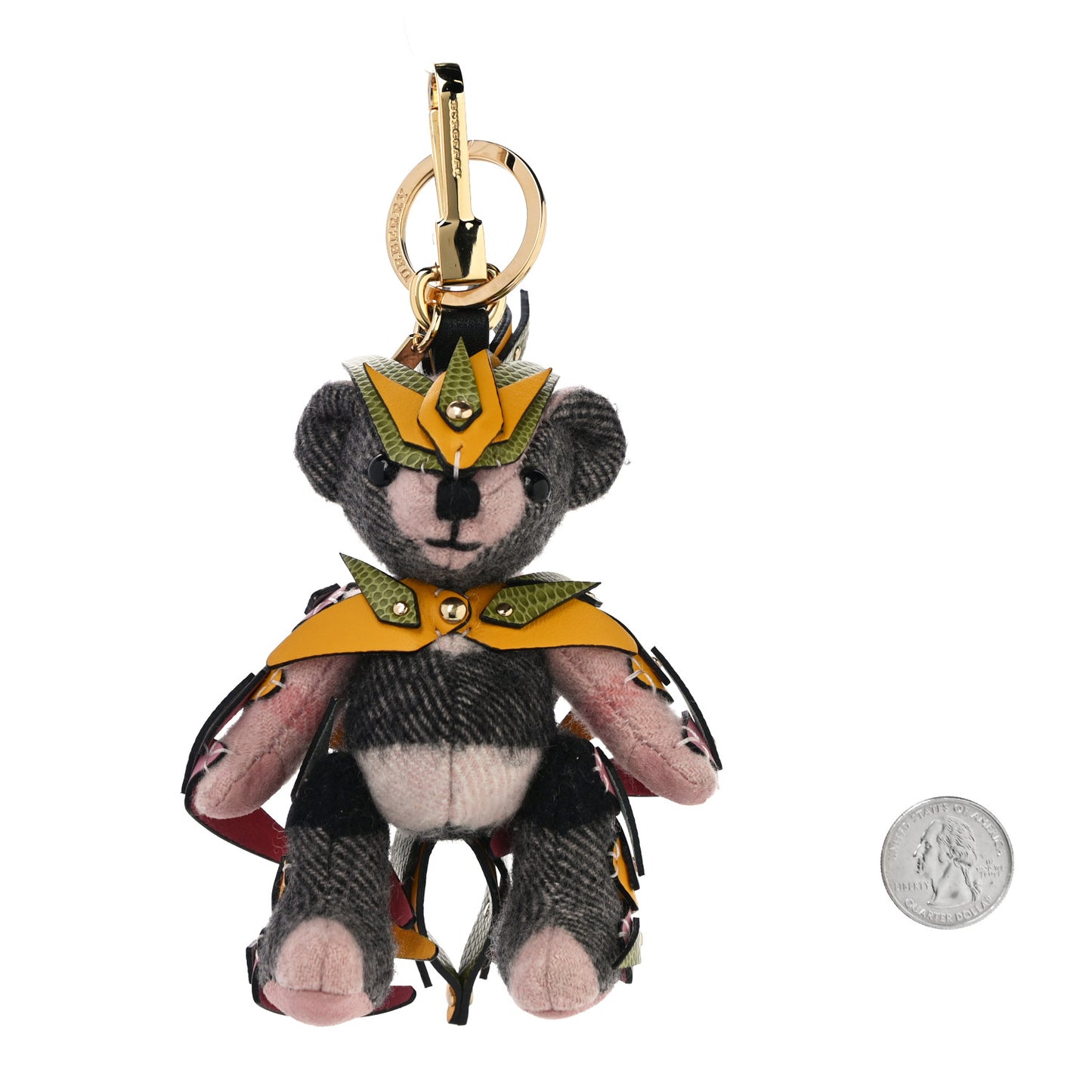 Cashmere Check Thomas Bear Bag Charm