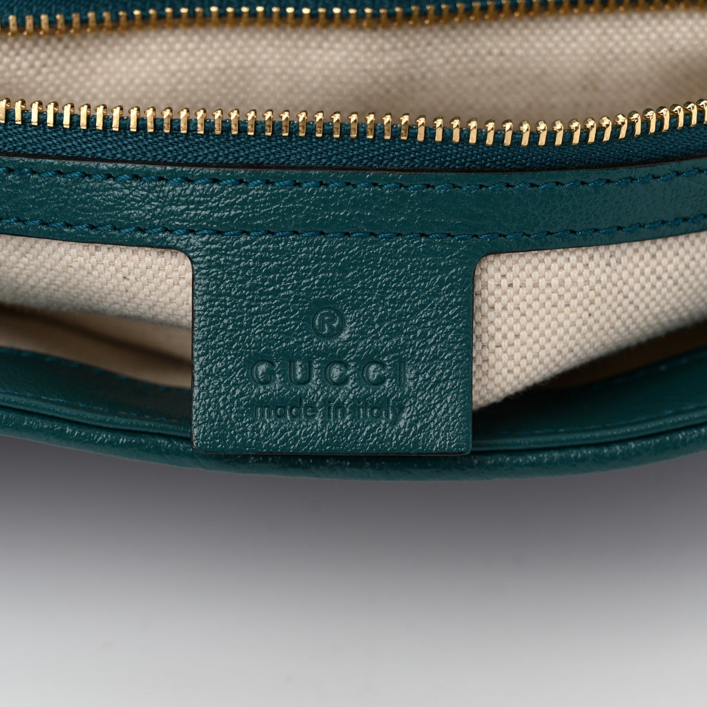 Azalea Calfskin Enamel Matelasse Diagonal Small Torchon GG Marmont Shoulder Bag Imperial Blue Pavone