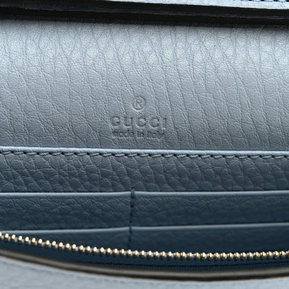 Gucci Calfskin Dionysus NM Chain Wallet Porcelain Light Blue 6 of 10