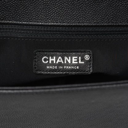 Chanel Caviar Quilted New Medium Boy Flap Black 6 of 10