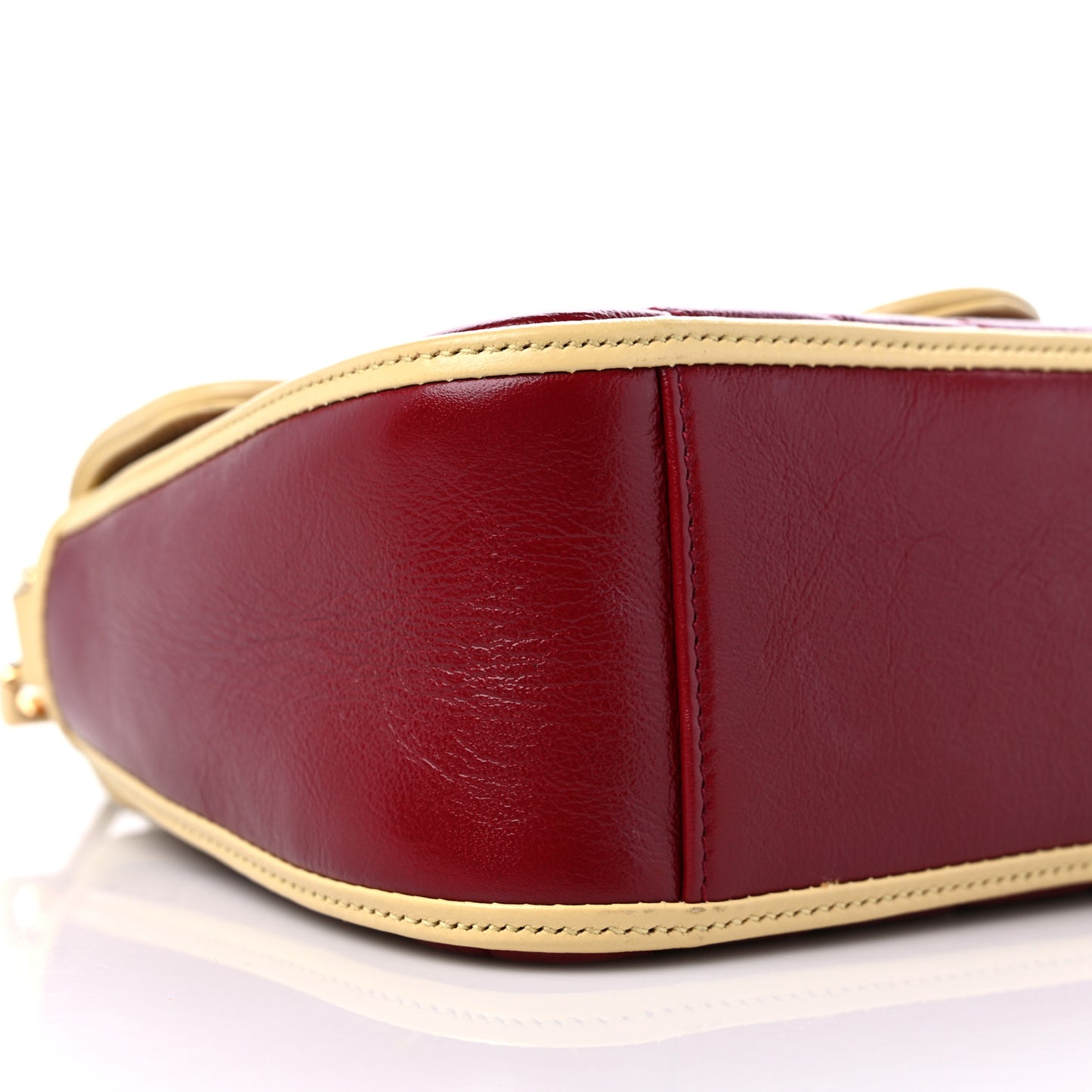 Azalea Calfskin Matelasse Diagonal Mini Torchon GG Marmont Top Handle Shoulder Bag Blue Agata New Cherry Red Butter
