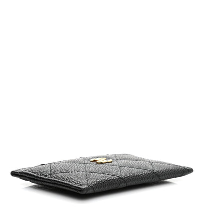 Chanel Caviar Quilted Card Holder Black 4 of 9