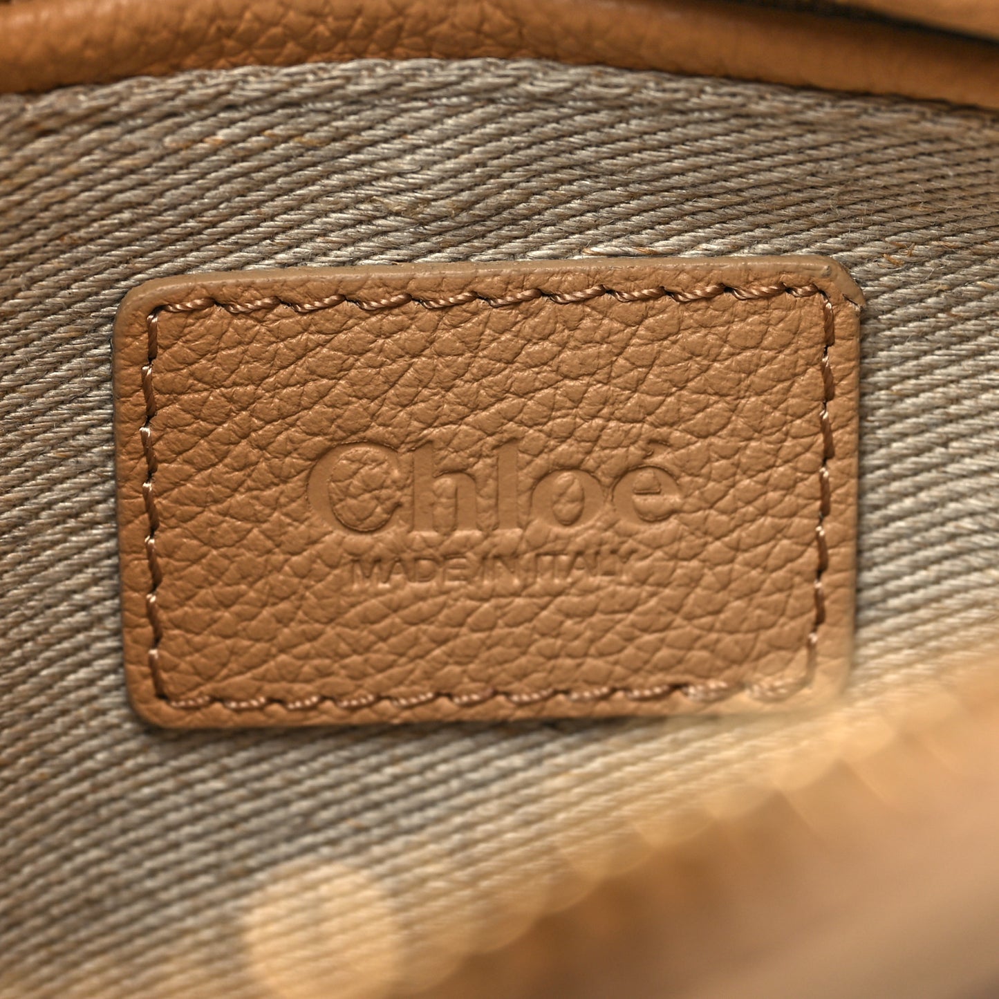 Calfskin Small Marcie Satchel Milky Brown