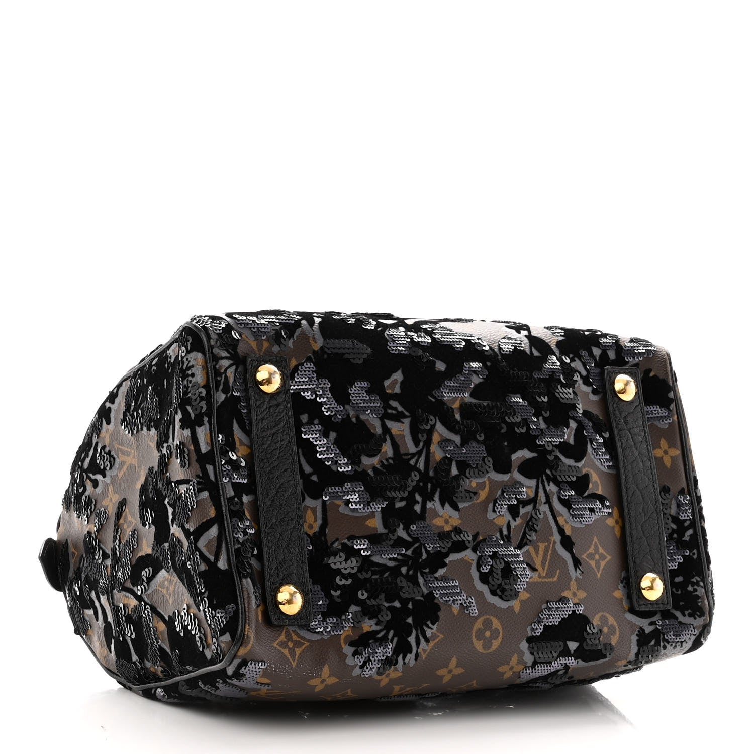 Louis Vuitton Monogram Fleur De Jais Sequins Speedy 30 4 of 11