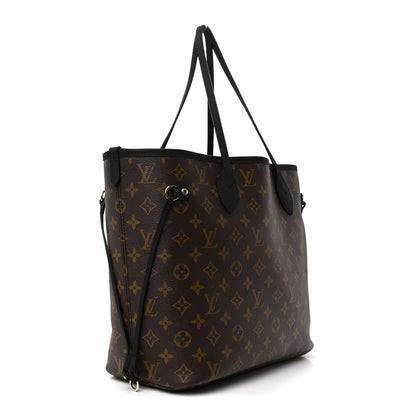 Louis Vuitton Monogram Calfskin Neo Neverfull Inside Out MM  Black 4 of 12