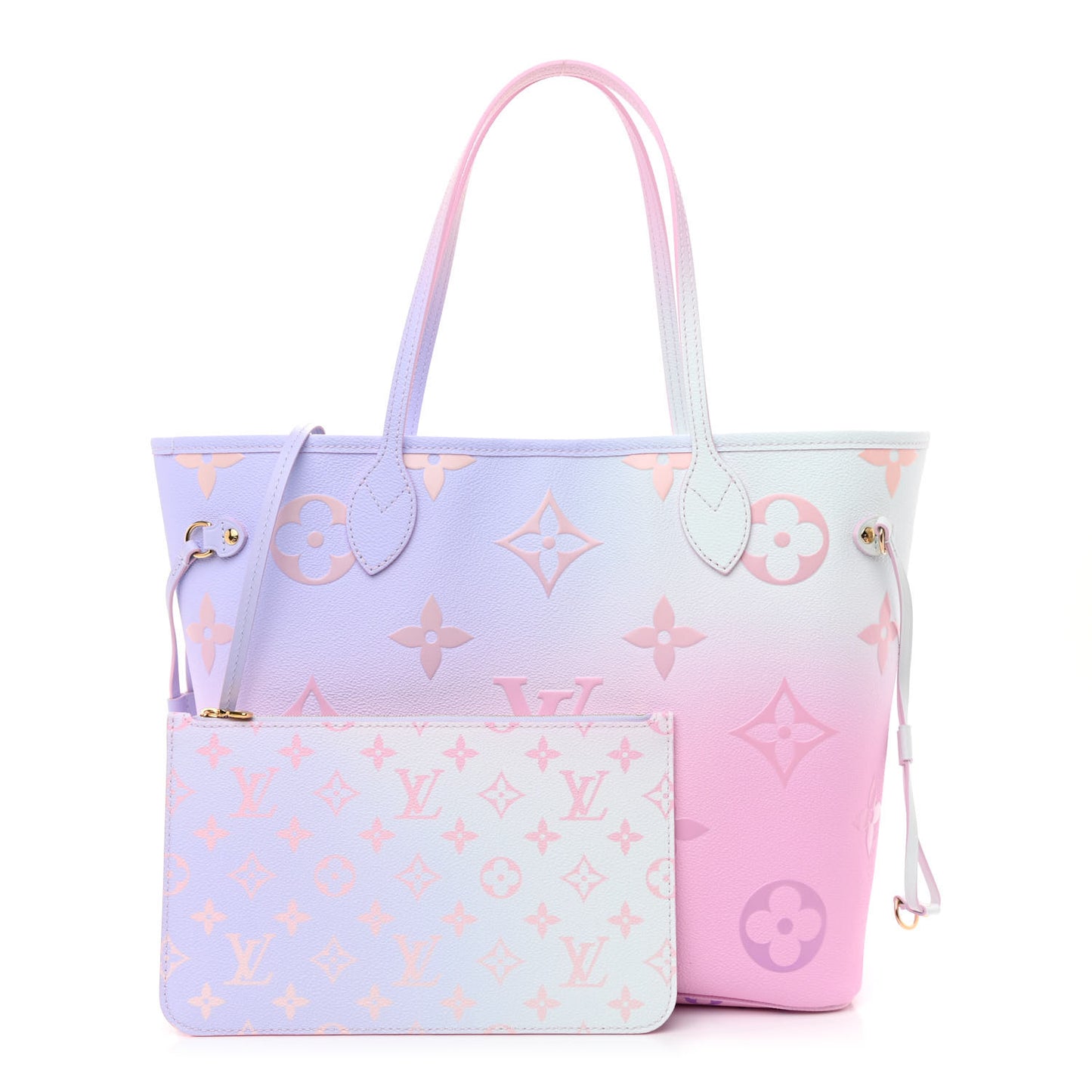Monogram Giant Spring In The City Neverfull MM Sunrise Pastel