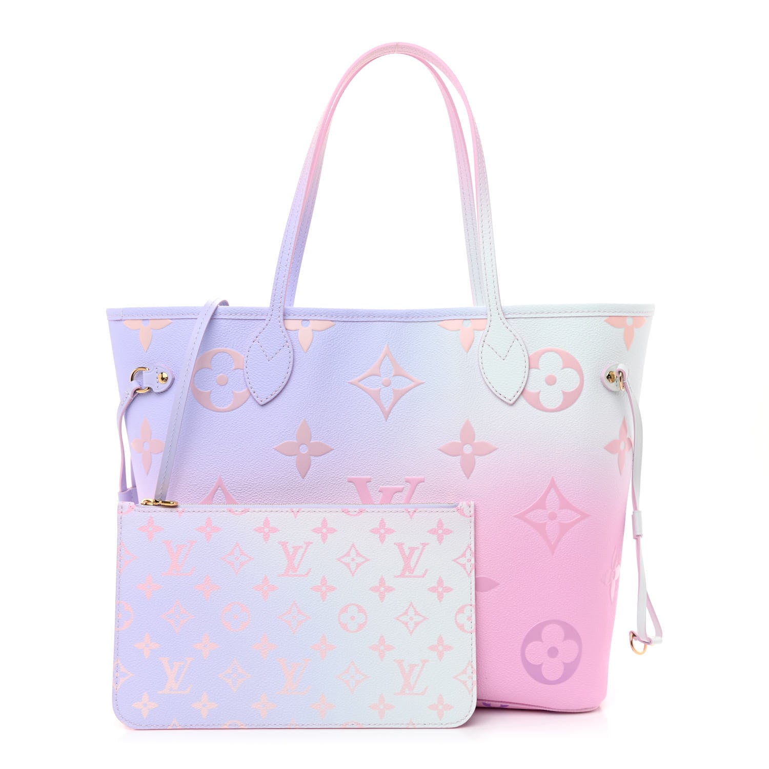 Louis Vuitton Monogram Giant Spring In The City Neverfull MM Sunrise Pastel 1 of 9