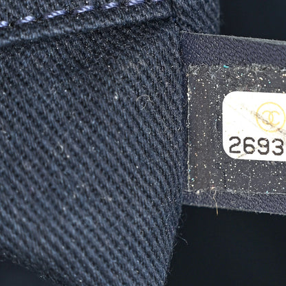 Chanel Lurex Boucle Mini Deauville Tote Blue 7 of 10