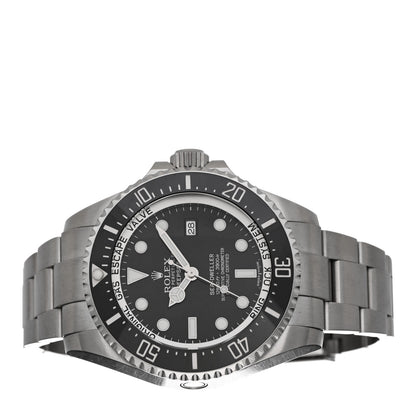 Rolex Stainless Steel 44mm Oyster Perpetual Date Sea-Dweller Deepsea Watch Black 116660 2 of 4