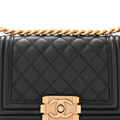Chanel Calfskin Quilted Small Boy Flap Black 8 of 11