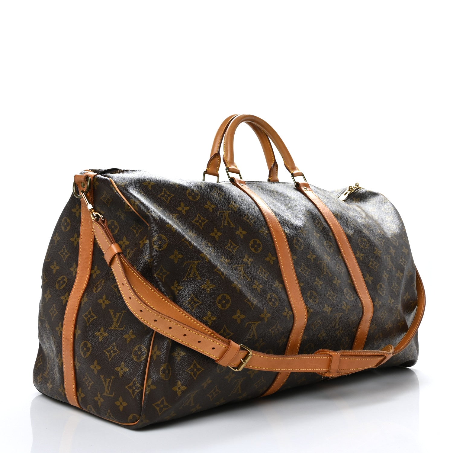 Louis Vuitton Monogram Keepall Bandouliere 60 3 of 13