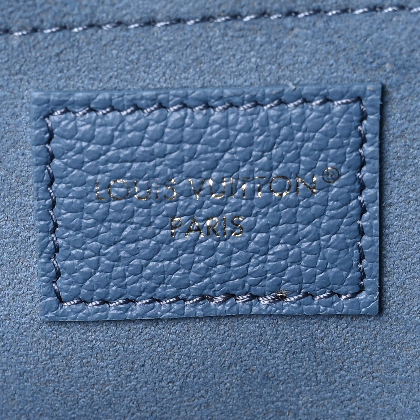 Empreinte Pochette Felicie Chain Wallet Blue Jean