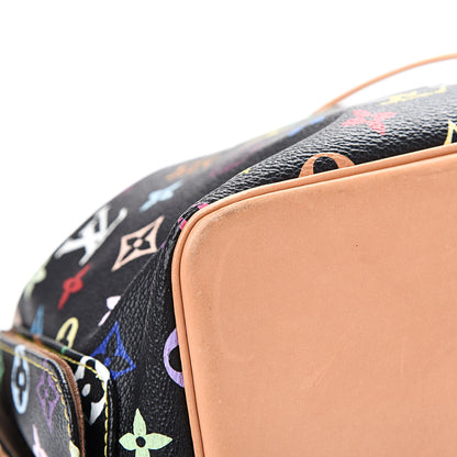 Louis Vuitton Monogram Multicolor Petit Noe Black 8 of 12