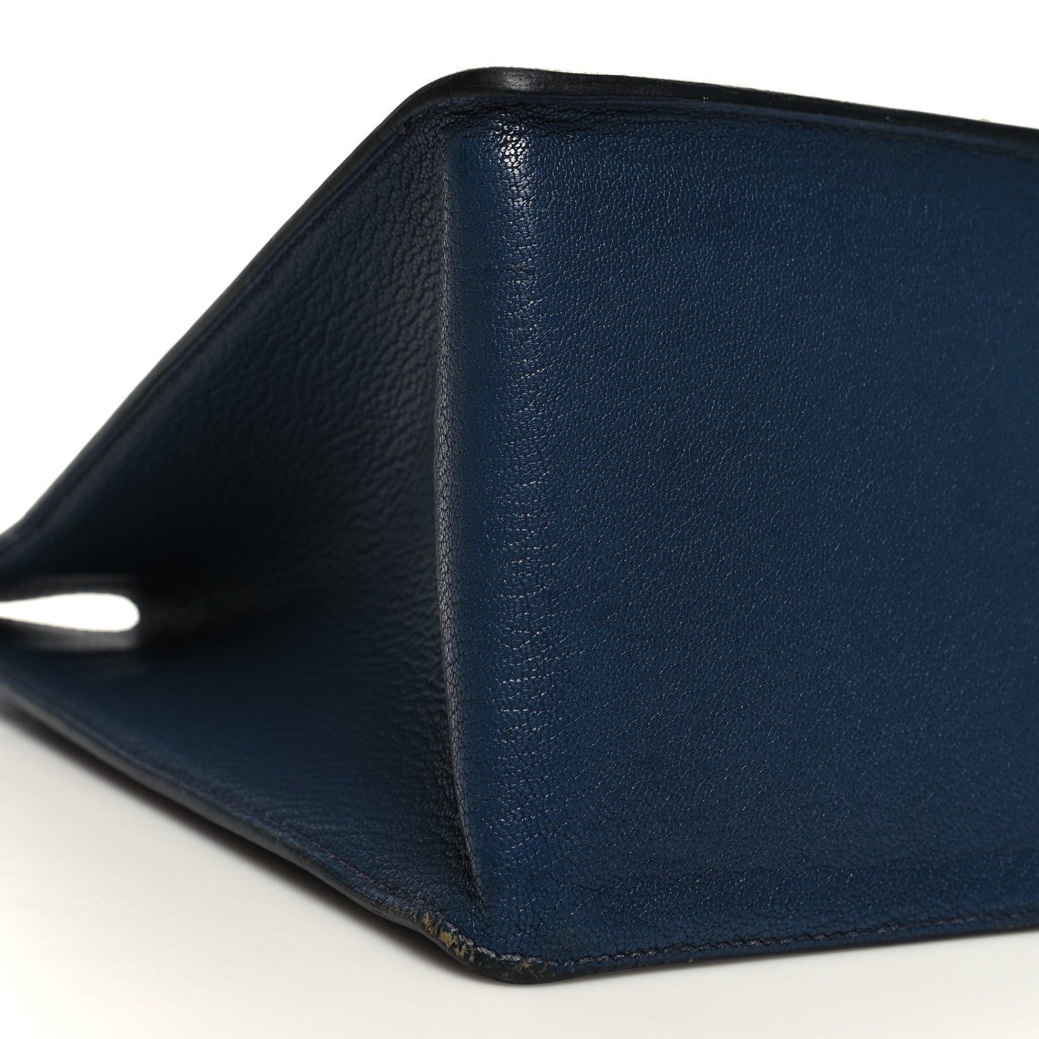 Hermes Chevre de Coromandel Whitebus 40 Bleu De Prusse 8 of 13