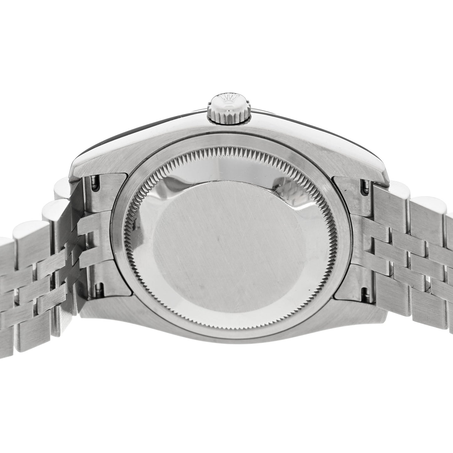Stainless Steel 18K White Gold 36mm Oyster Perpetual Datejust Watch White Roman 116234