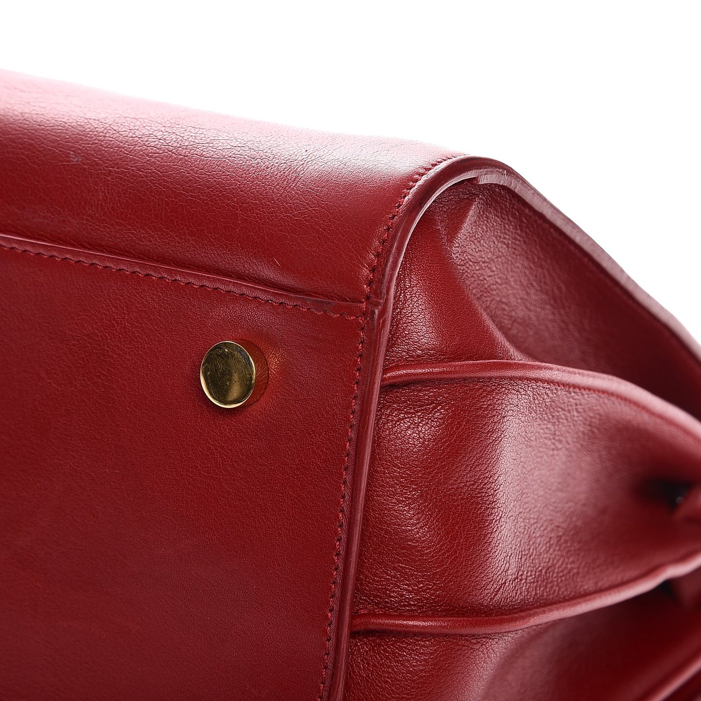 Calfskin Small Sac De Jour Rouge Orient