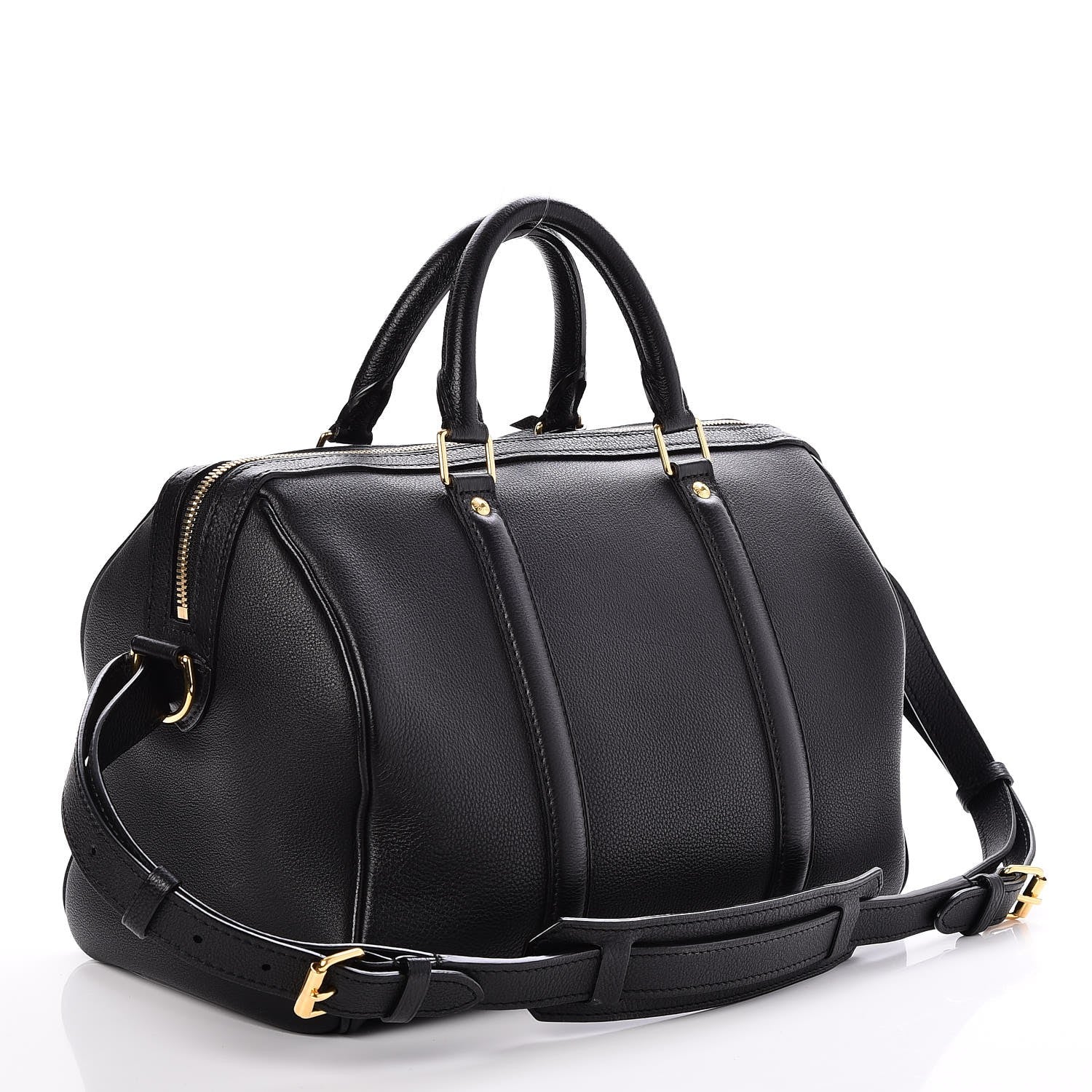 Louis Vuitton Veau Cachemire SC Bag PM Black 3 of 7