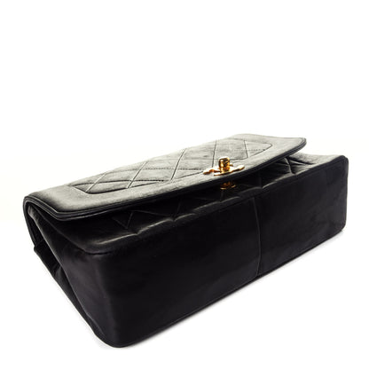 Chanel Lambskin Quilted Medium Single Flap Black 4 of 9