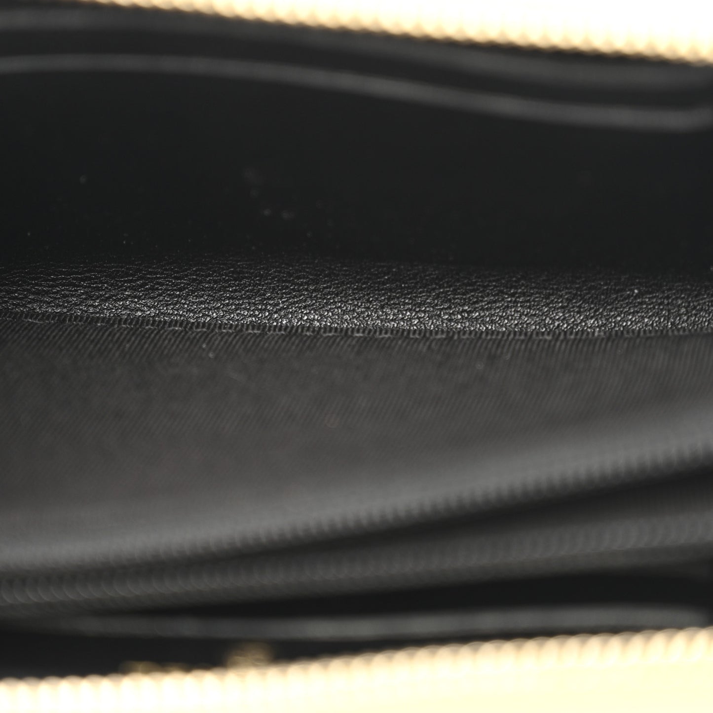 Metallic Calfskin Crocodile Embossed Small Zip Wallet Gold