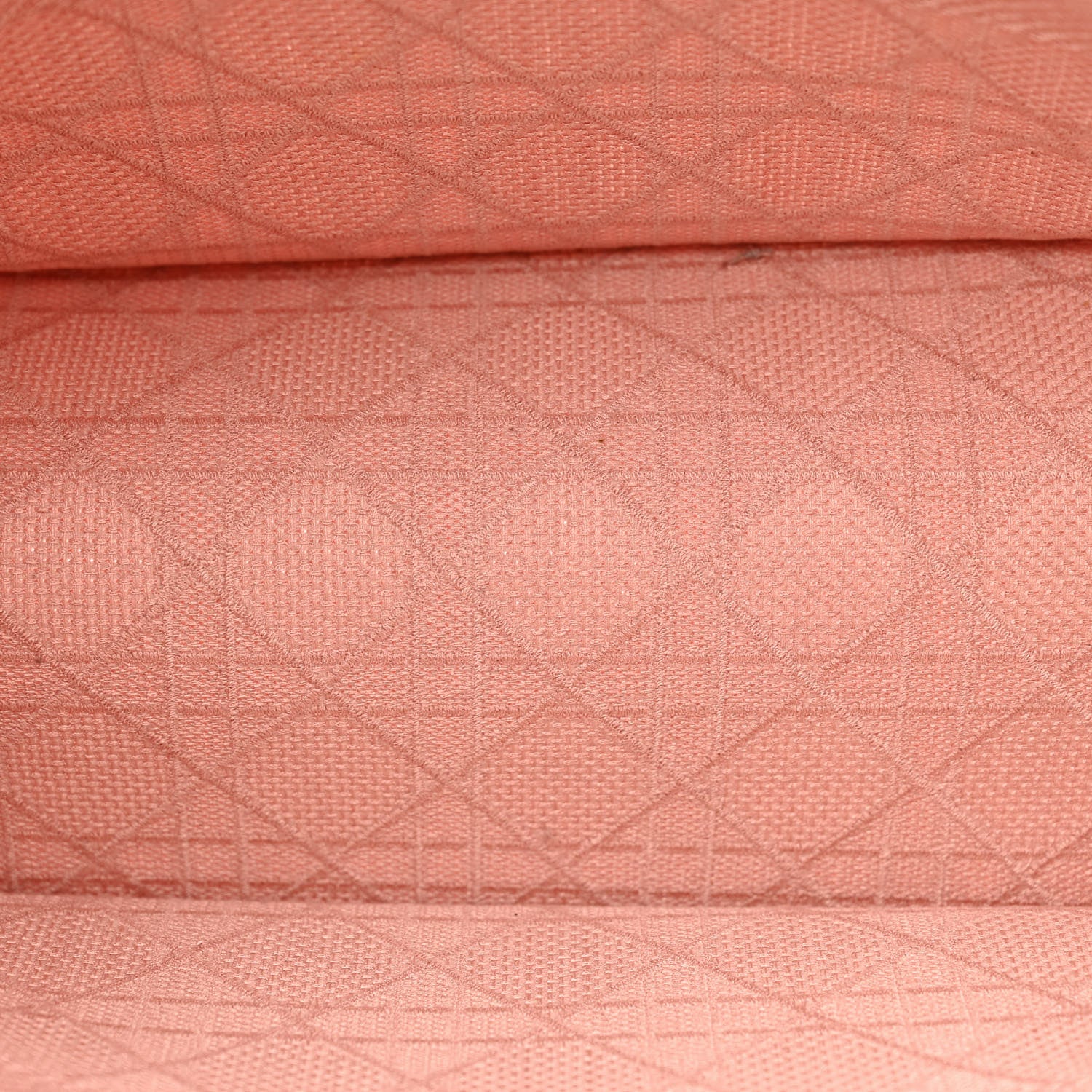 Christian Dior Canvas Embroidered Cannage Medium Book Tote Bois de Rose 5 of 15