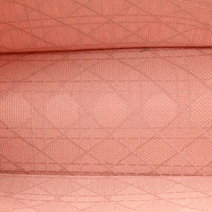 Christian Dior Canvas Embroidered Cannage Medium Book Tote Bois de Rose 5 of 15