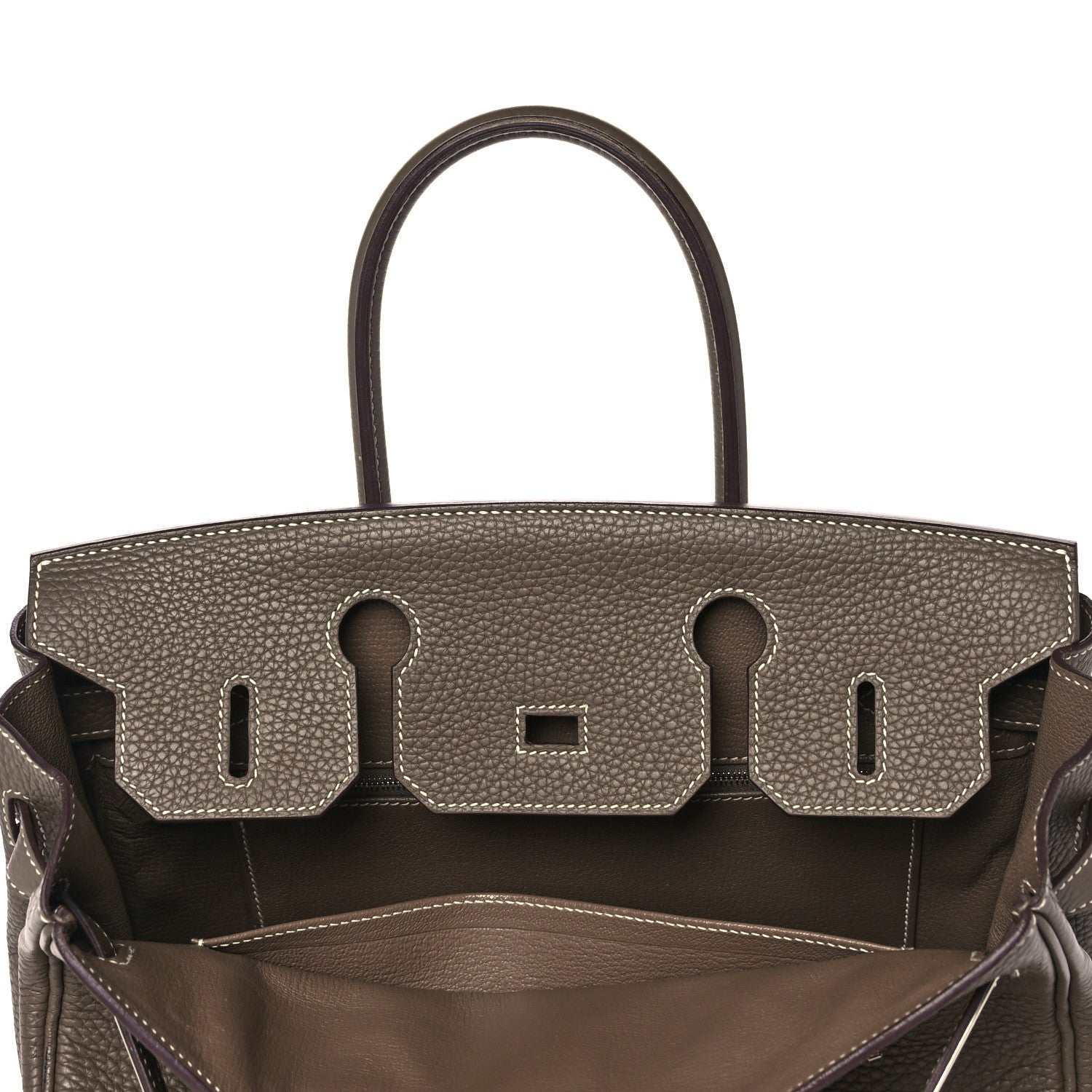 Hermes Togo Birkin 30 Etoupe 16 of 35