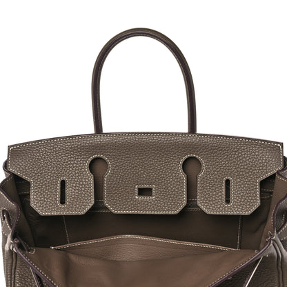 Hermes Togo Birkin 30 Etoupe 16 of 35
