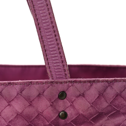 Bottega Veneta Nylon Large Intrecciolusion Tote Corallo 12 of 17