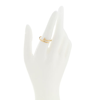 Cartier 18K Yellow Gold Small Juste Un Clou Ring 55 7.25 2 of 4