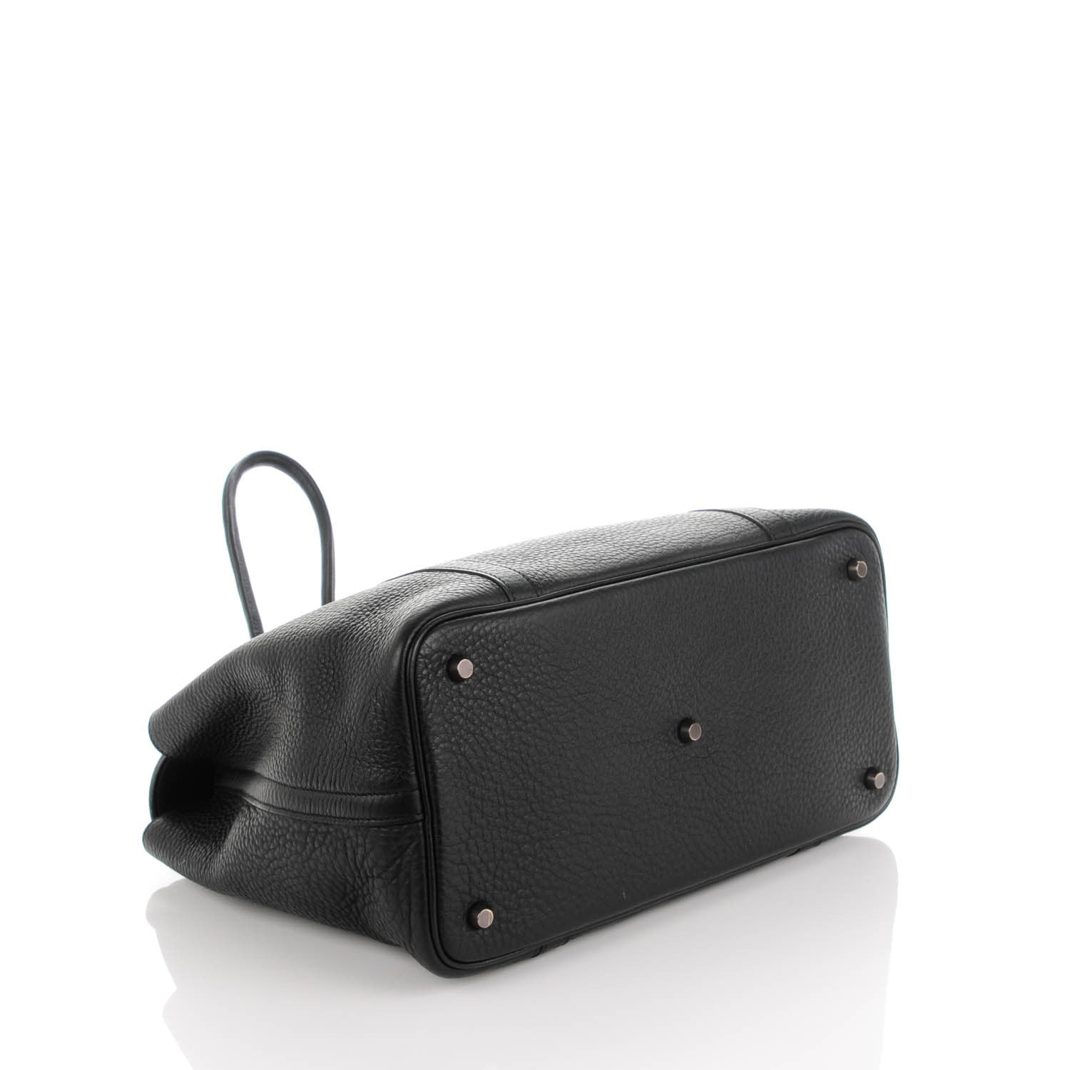 Hermes Taurillon Clemence Initiale Black 4 of 8