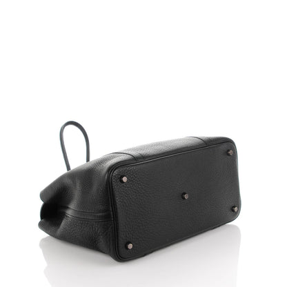 Hermes Taurillon Clemence Initiale Black 4 of 8
