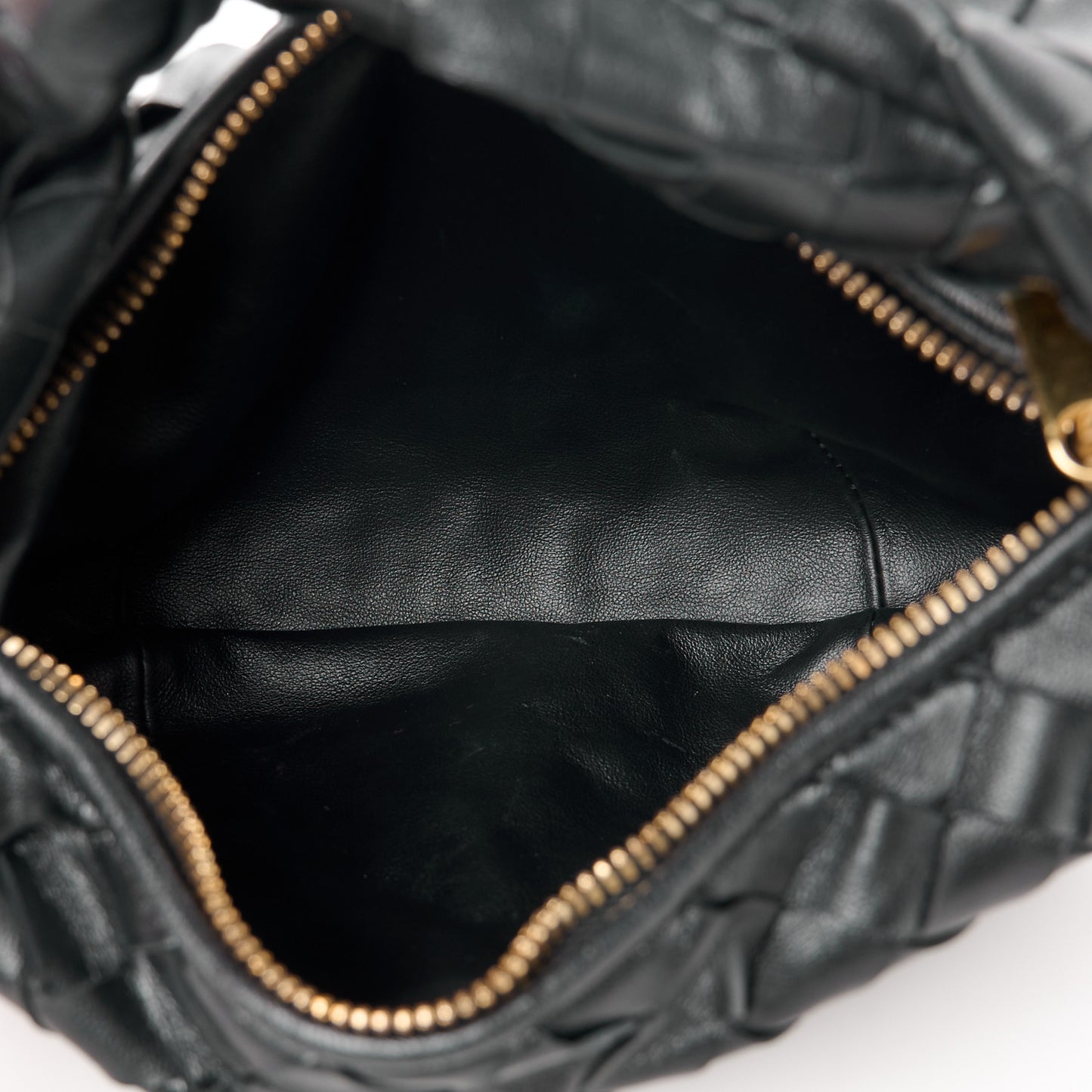 Nappa Intrecciato Mini Jodie Black