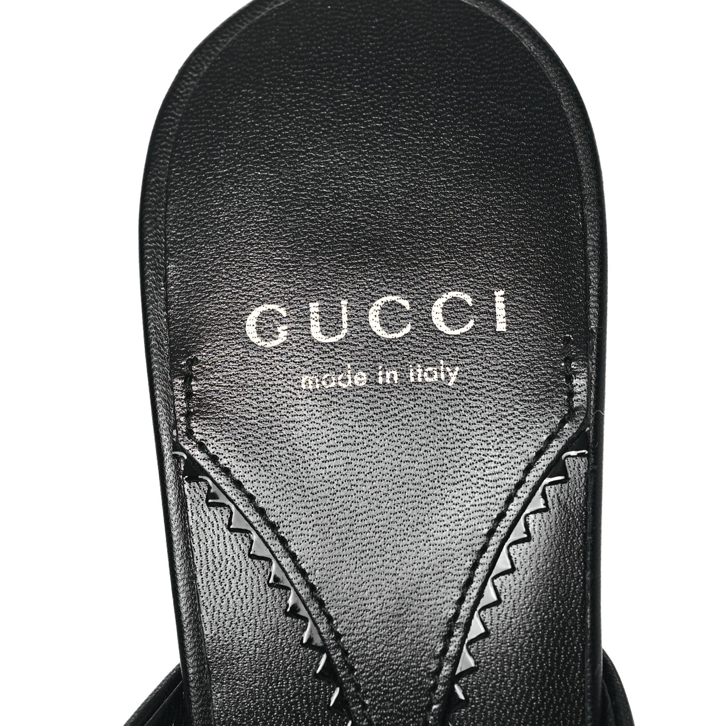 Malaga Kid Interlocking G Sandals 39 Black
